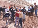 گزارش تصویری بازدید رئیس  و دانشجویان کارشناسی ارشد معدن ، نفت و ژئوفیزیک ازمعدن بوکسیت تاش 